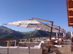 parasol contre le vent iroko haute altitude