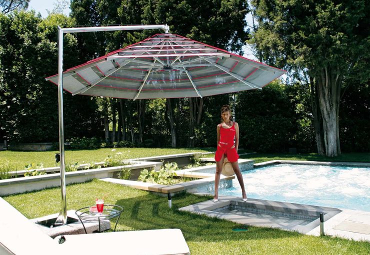 Parasol evolution piscine