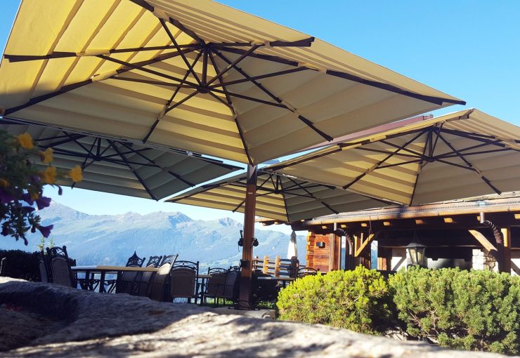 Parasol Géant Quadrifoglio VERBIER suisse