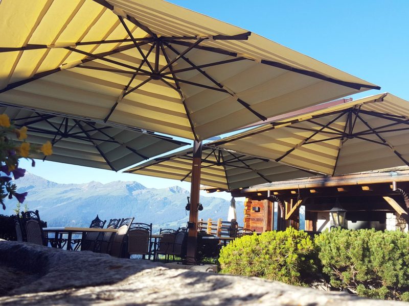 Parasol Géant Quadrifoglio VERBIER suisse